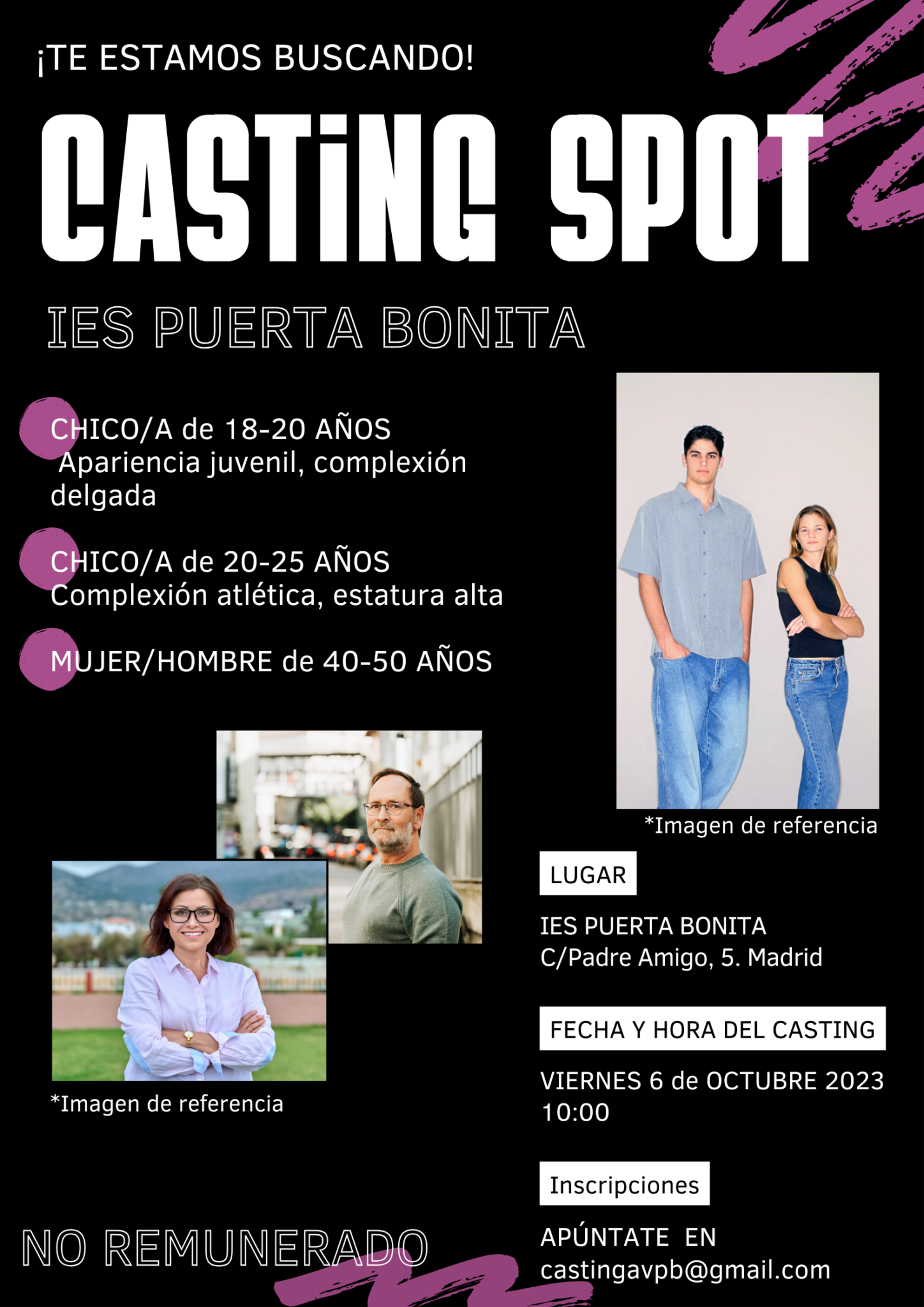 Casting Spot publicitario